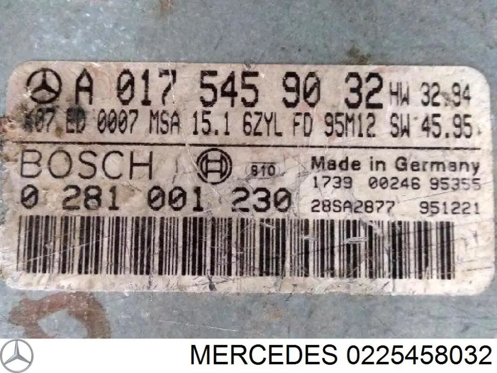 Unidad de control del motor  Mercedes A6111539179 precio, desde 289,74 EUR