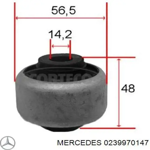 Comprar 239970147 Mercedes Retén del eje secundario de la transmisión