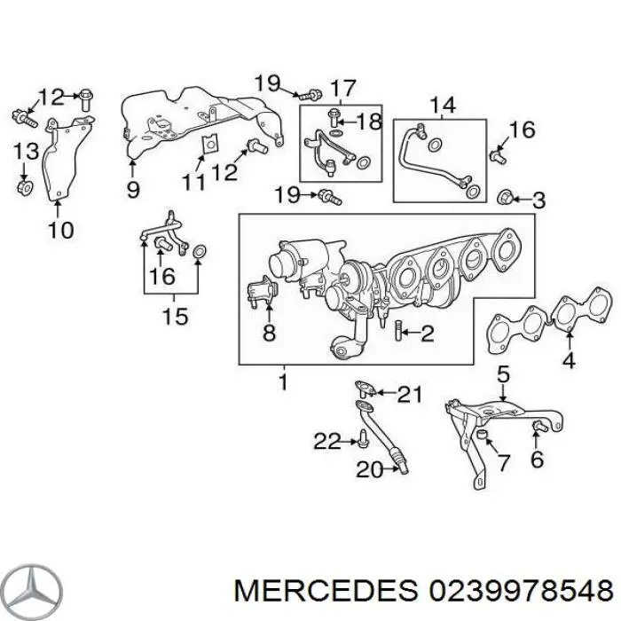 Junta de la manguera de alimentación de aceite al turbocompresor Mercedes 239978548 precio, desde 1,00 EUR