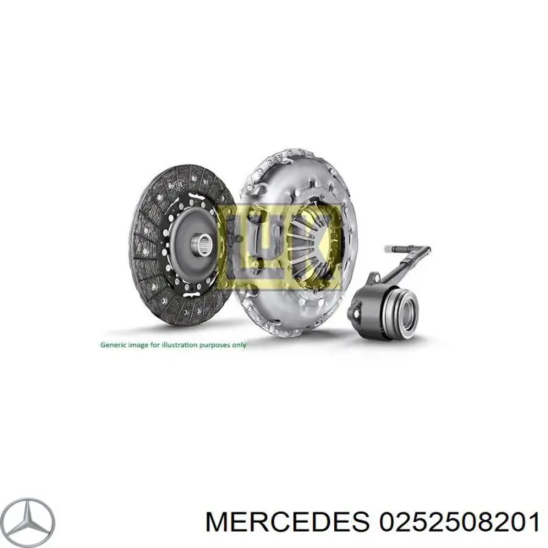 0252508201 Mercedes embrague