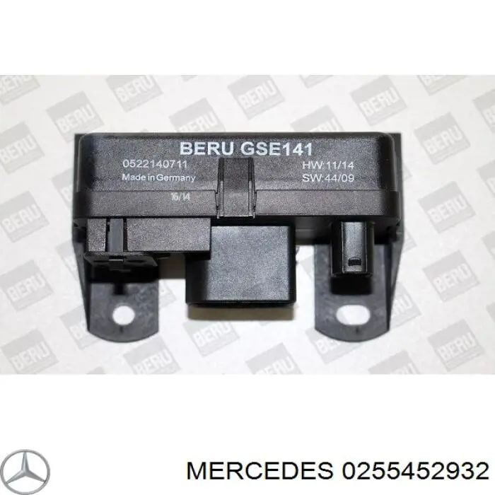 0255452932 Mercedes Relé de bujías incandescentes