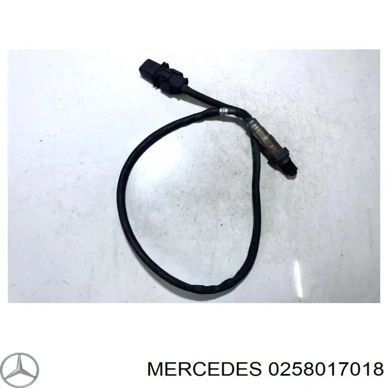 0 258 017 018 Mercedes sonda lambda sensor de oxigeno para catalizador