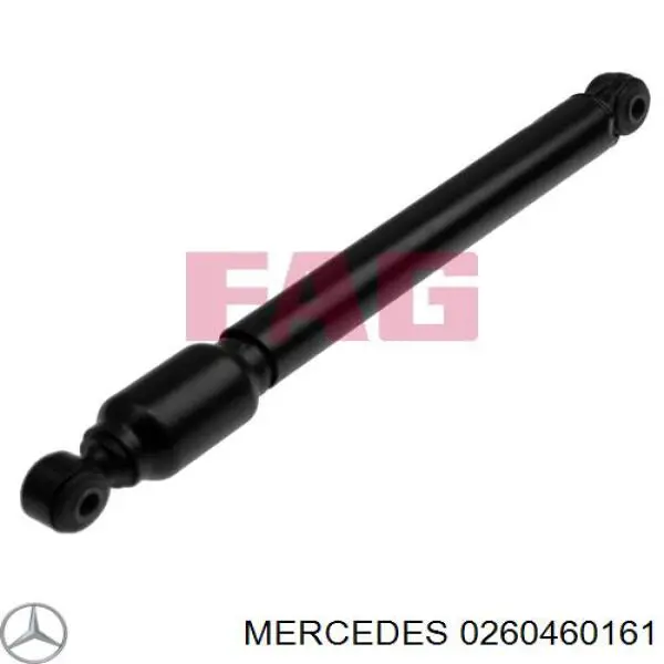 026 046 0161 Mercedes amortiguador de dirección