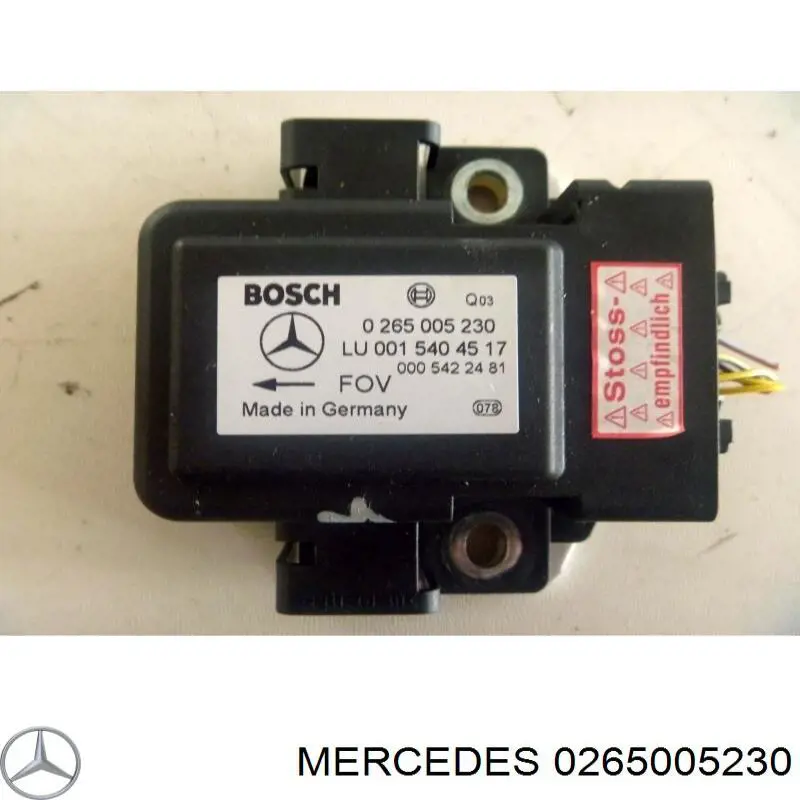 Sensor de aceleración lateral (ESP) Mercedes 0265005230 precio, desde 46,46 EUR