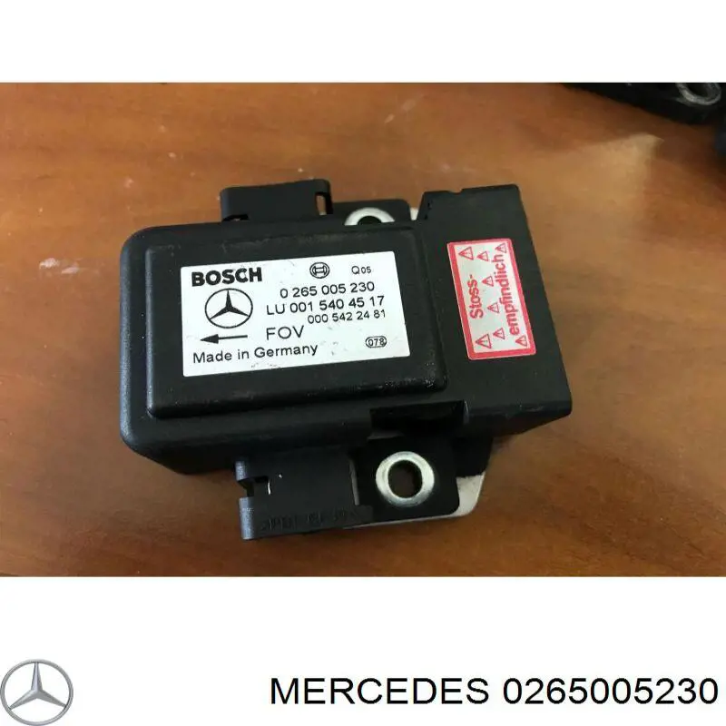 0265005230 Mercedes sensor de aceleracion lateral (esp)