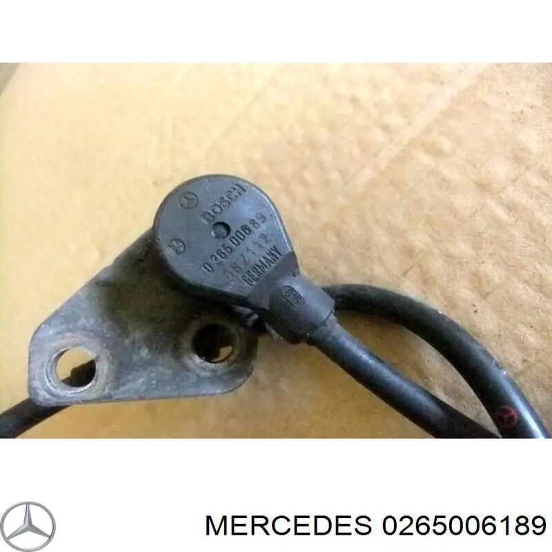 0265006189 Mercedes sensor abs delantero izquierdo