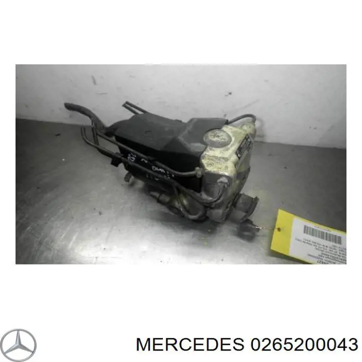 0014318012 Mercedes Unidad de control ABS hidráulico