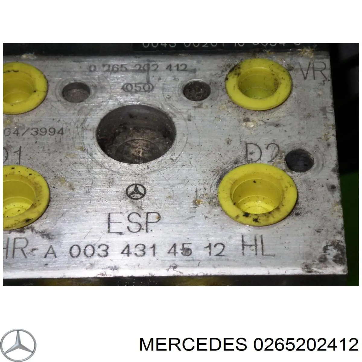 Bloque hidráulico ABS Mercedes 0265202412 precio, desde 78,41 EUR
