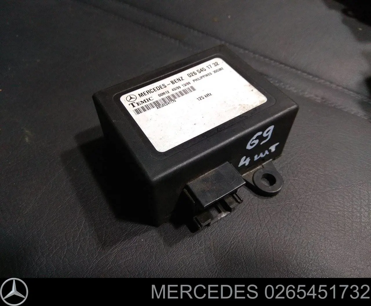 Comprar 0265451732 Mercedes Módulo de control del inmovilizador