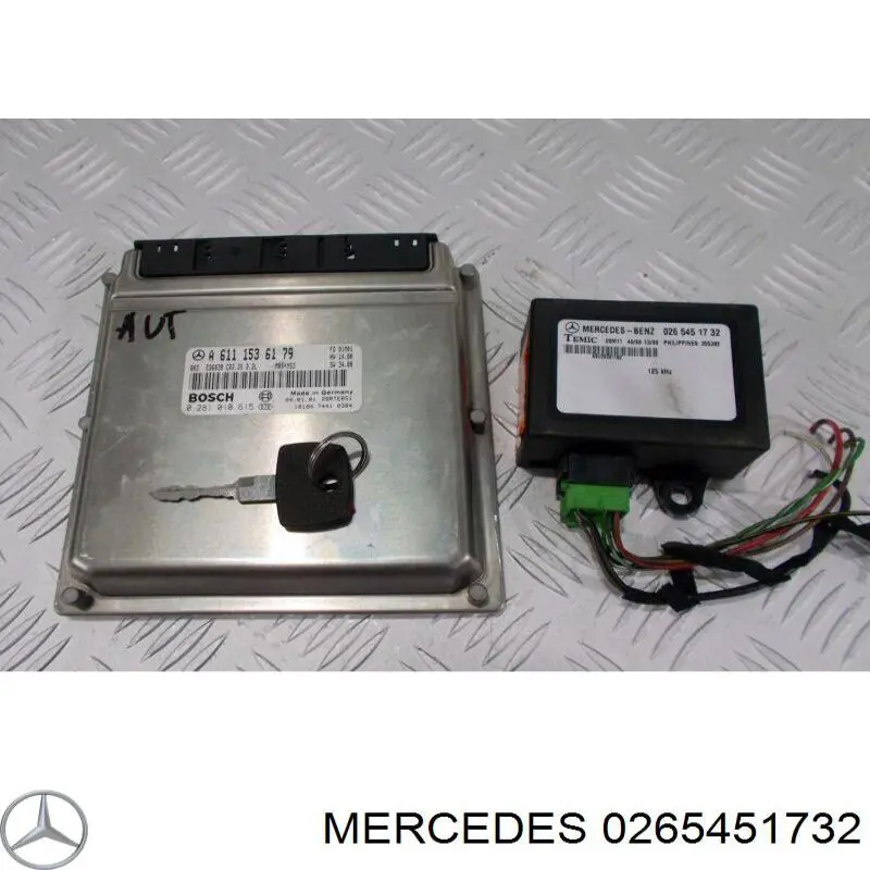 0265451732 Mercedes modulo de control del inmobilizador