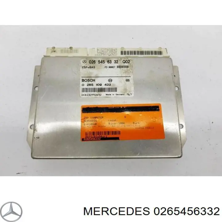 0265456332 Mercedes Módulo de control de ESP