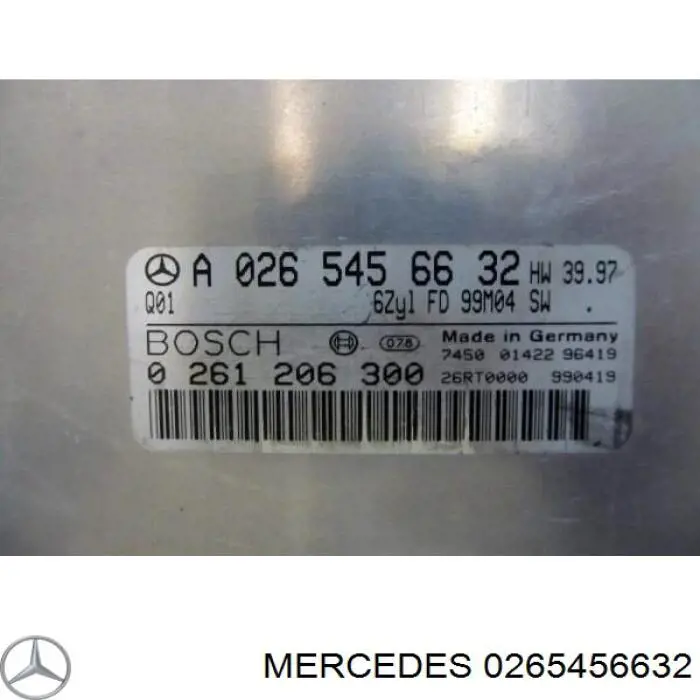 Centralina Del Motor / Modulo De control Del Motor (ecu) para Mercedes ML/GLE (W163)