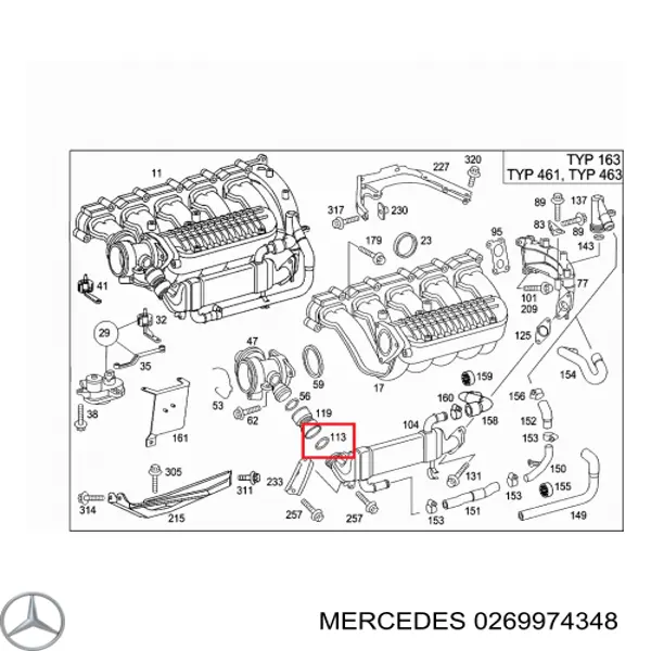 Comprar WHT003865 VAG Anillo de sellado del conducto EGR