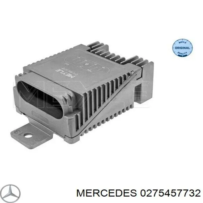 0275457732 Mercedes control de velocidad de el ventilador de enfriamiento (unidad de control)