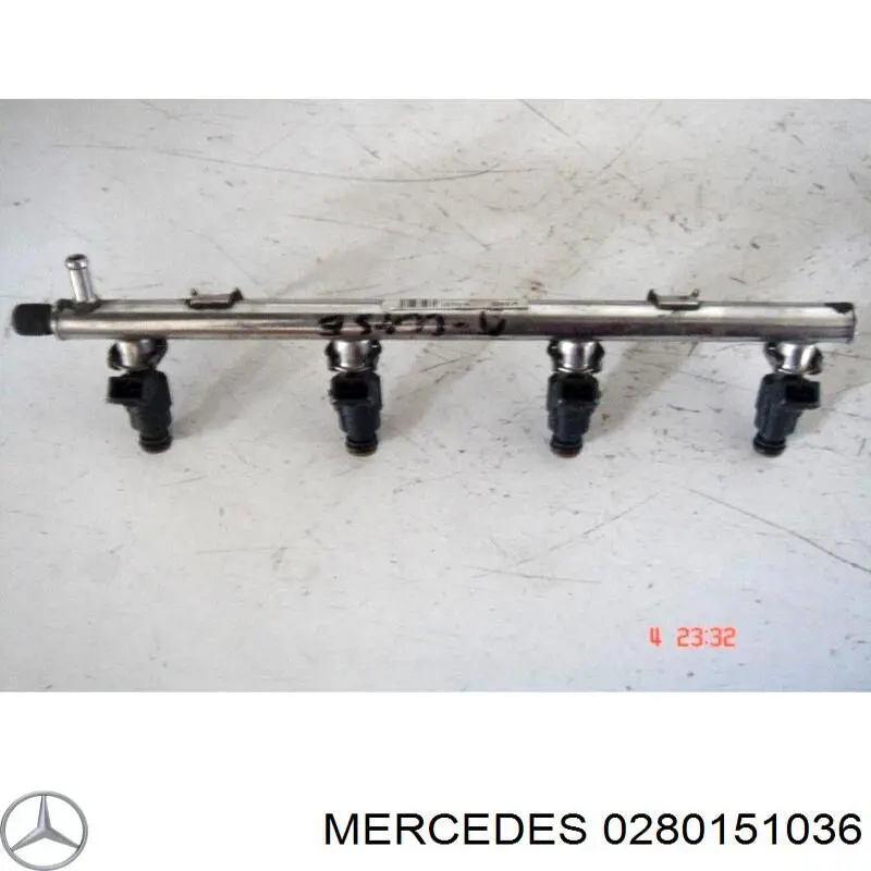 Rampa De Inyección Combustible para Mercedes Vaneo (414)