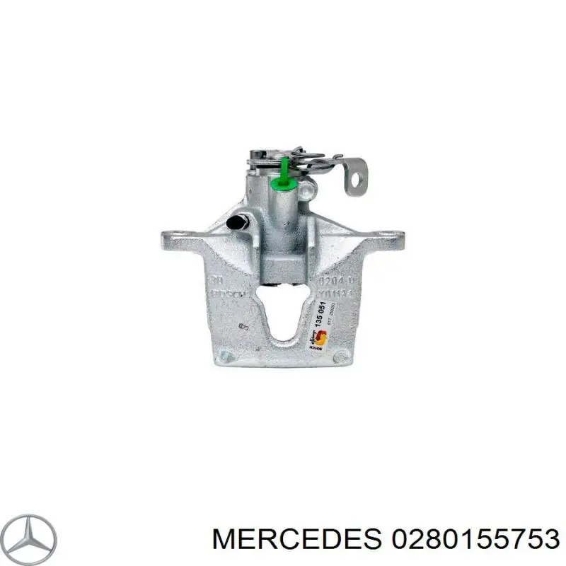 0280155753 Mercedes inyector de combustible