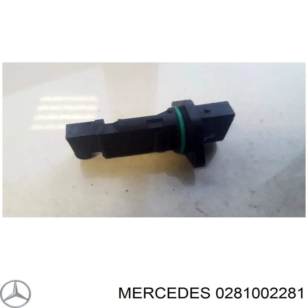 0281002281 Mercedes sensor de flujo de aire/medidor de flujo (flujo de aire masibo)