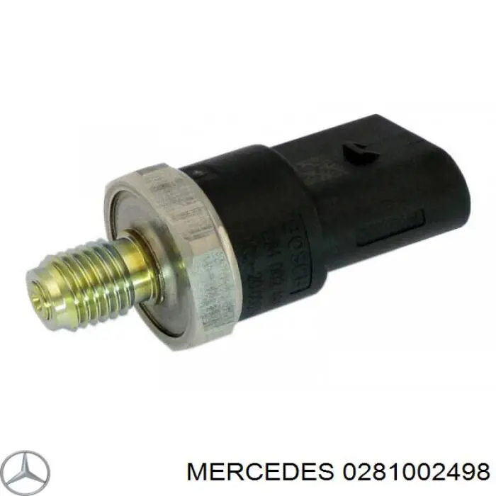 0281002498 Mercedes sensor de presión de combustible