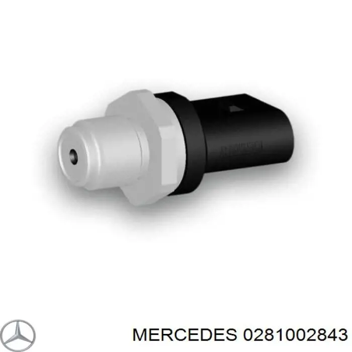 0281002843 Mercedes sensor de presión de combustible