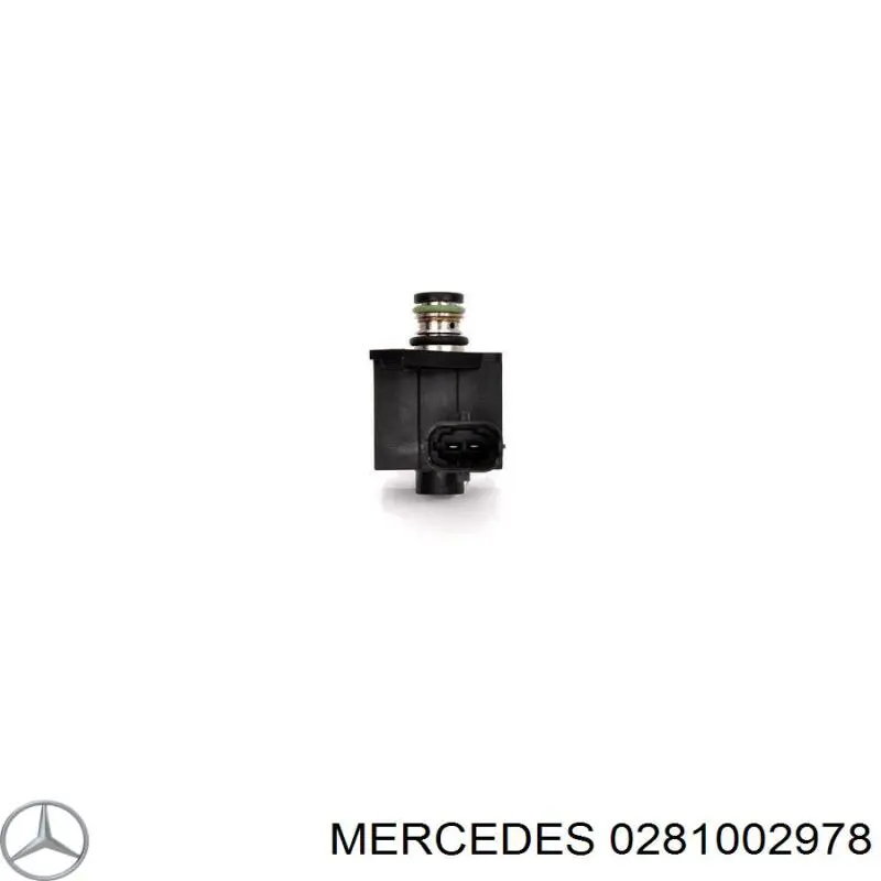 0281002978 Mercedes sensor de flujo de aire/medidor de flujo (flujo de aire masibo)