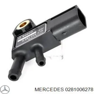 Sensor de presion gases de escape 0281006278 Mercedes
