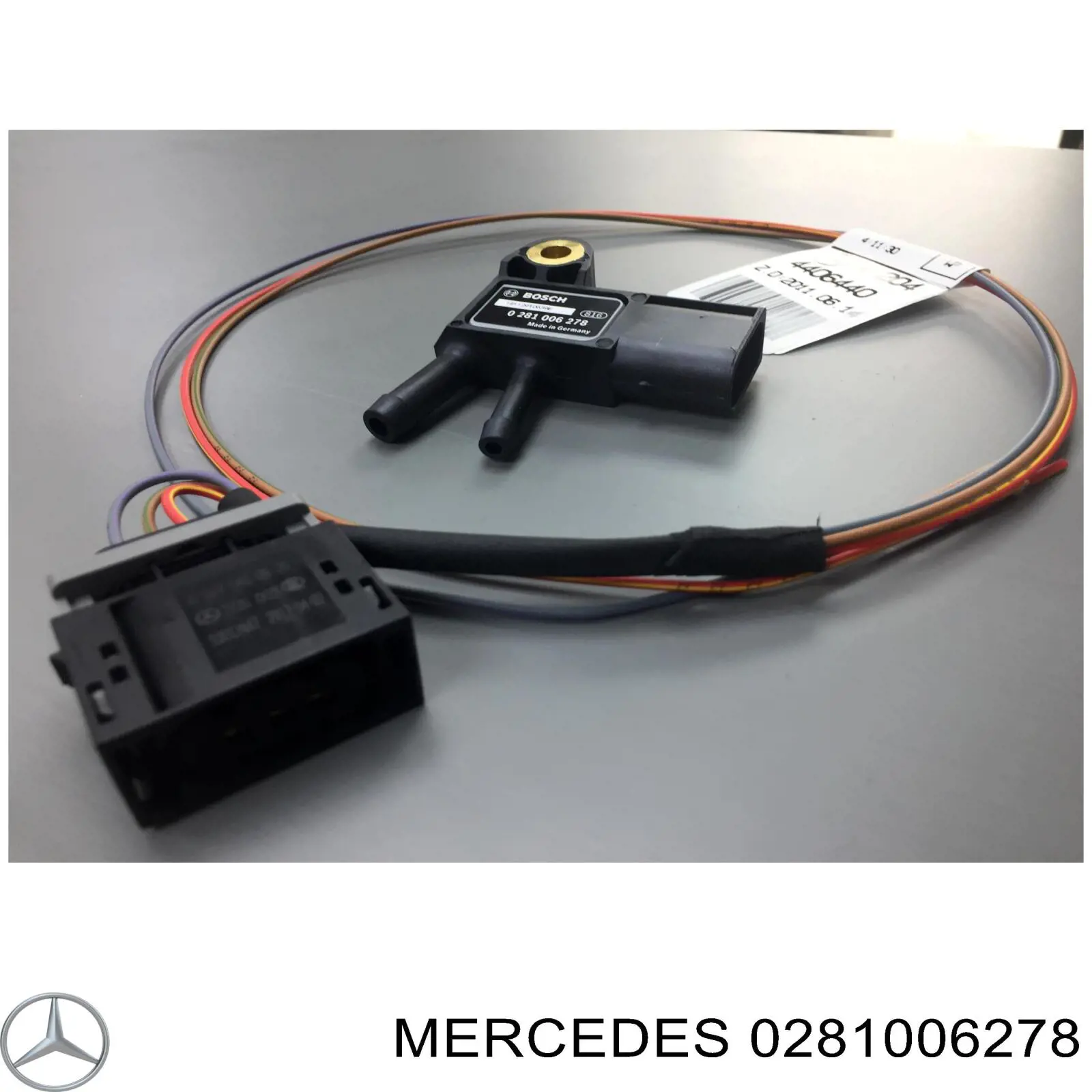 0281006278 Mercedes Sensor de presion de escape
