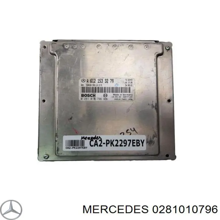 0281010796 Mercedes Centralina Del Motor