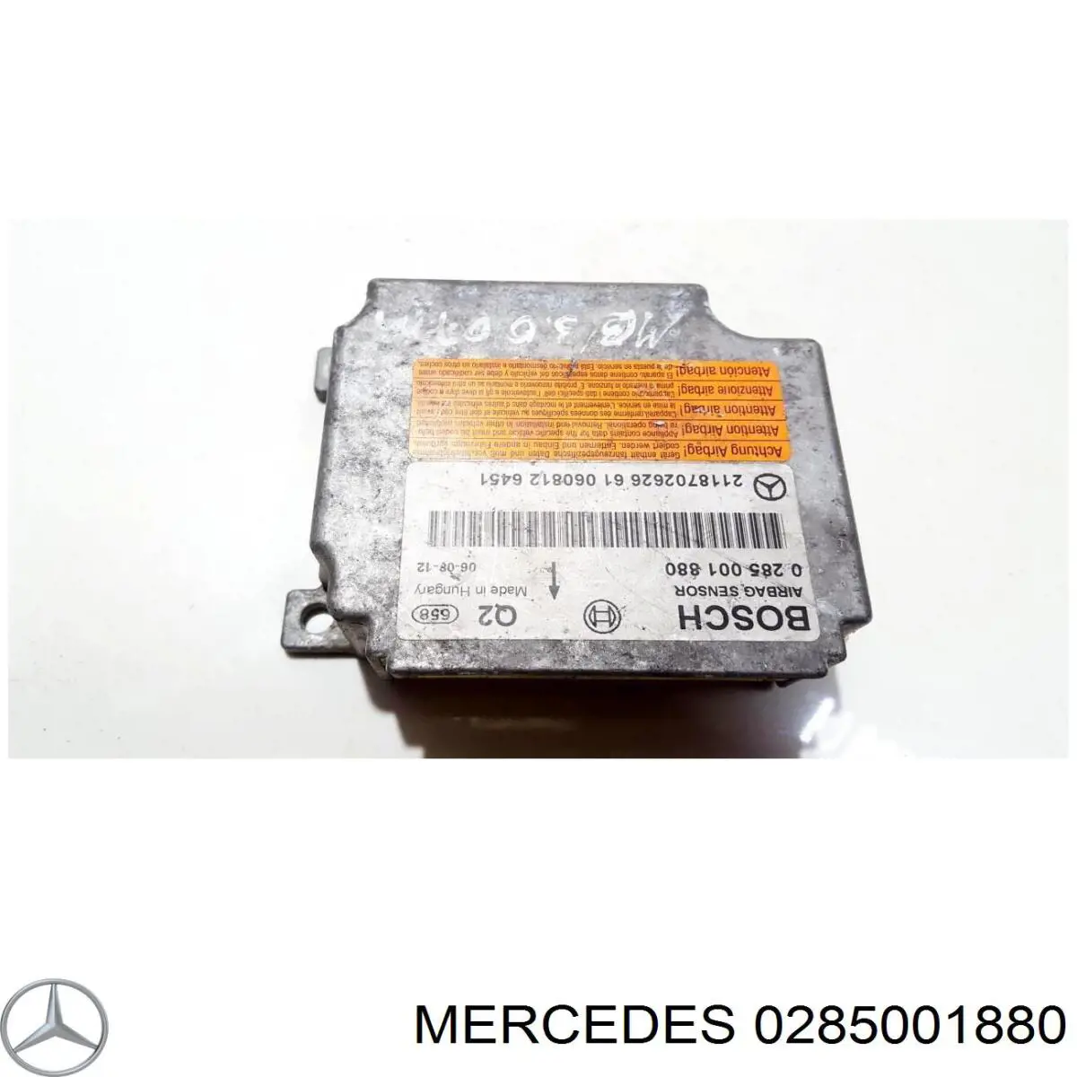 Módulo de control de airbag Mercedes 0285001880 precio, desde 46,46 EUR