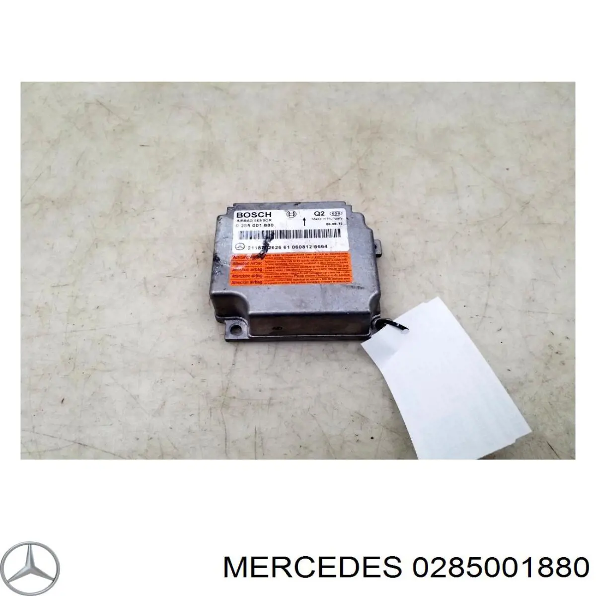 Comprar 0285001880 Mercedes Módulo de control de airbag