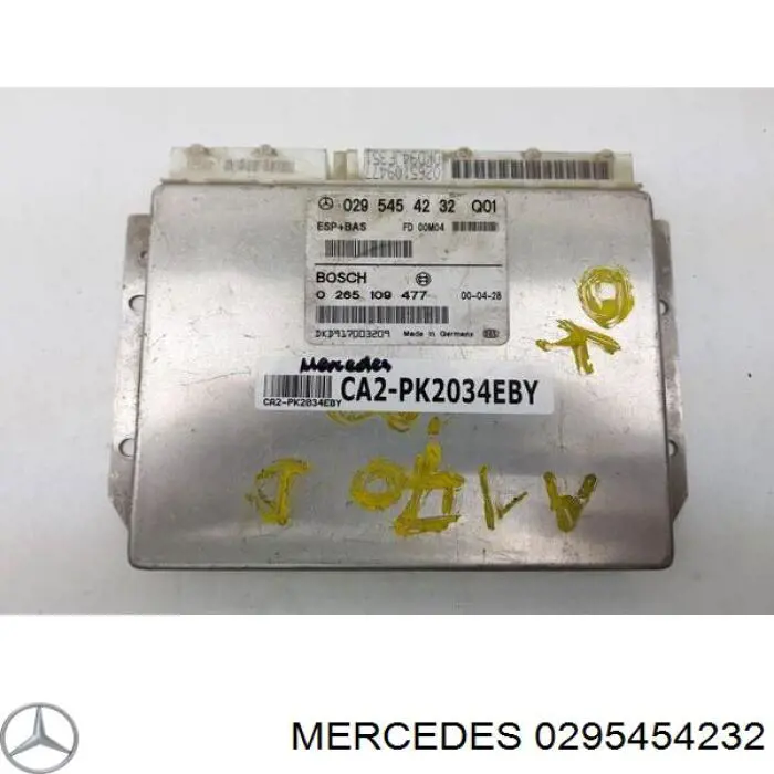 Módulo de control de ESP Mercedes 0295454232 precio, desde 39,20 EUR