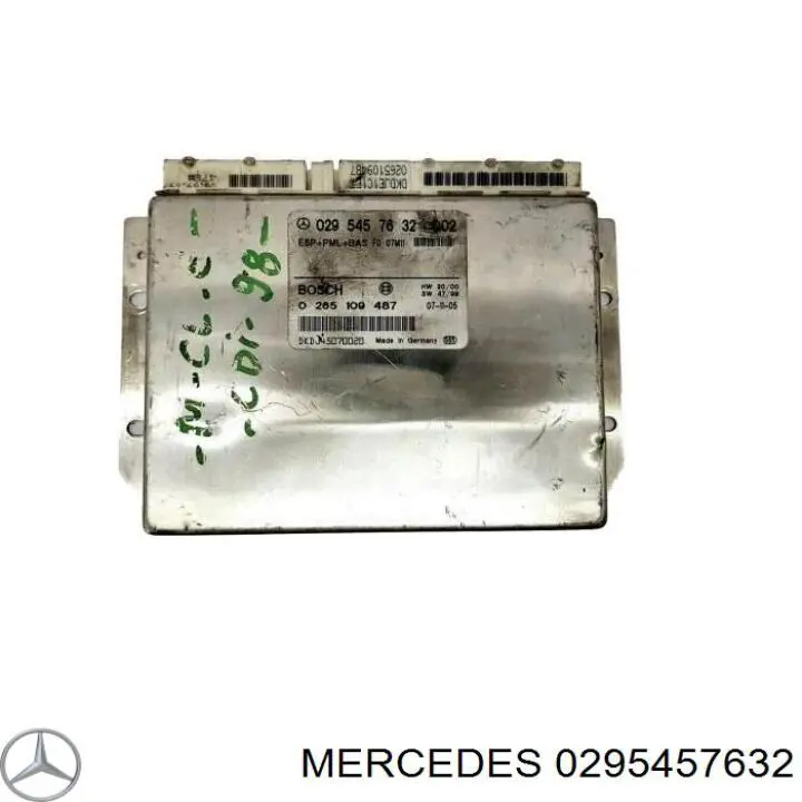0295457632 Mercedes módulo de control esp