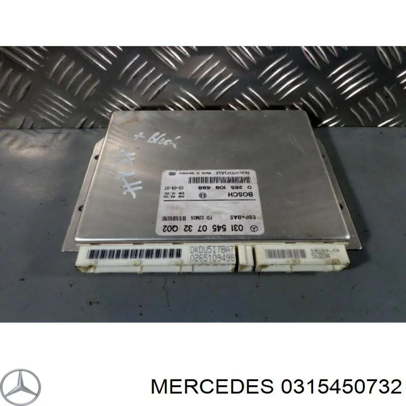 0295455032 Mercedes módulo de control esp
