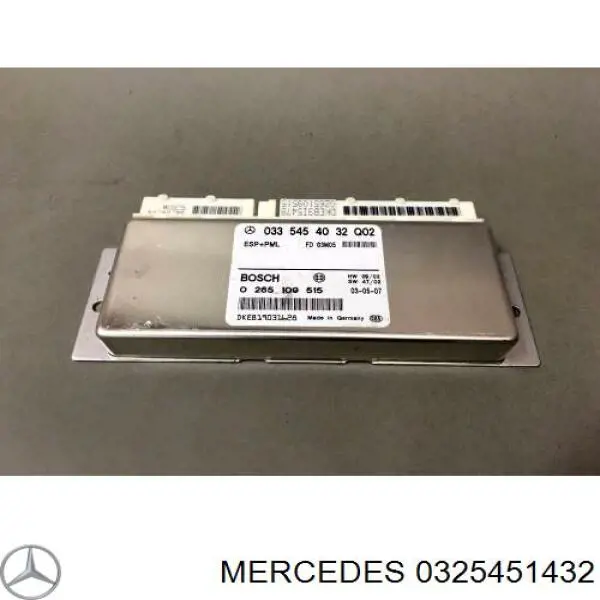 Comprar 0325451432 Mercedes Módulo de control electrónico de la transmisión automática