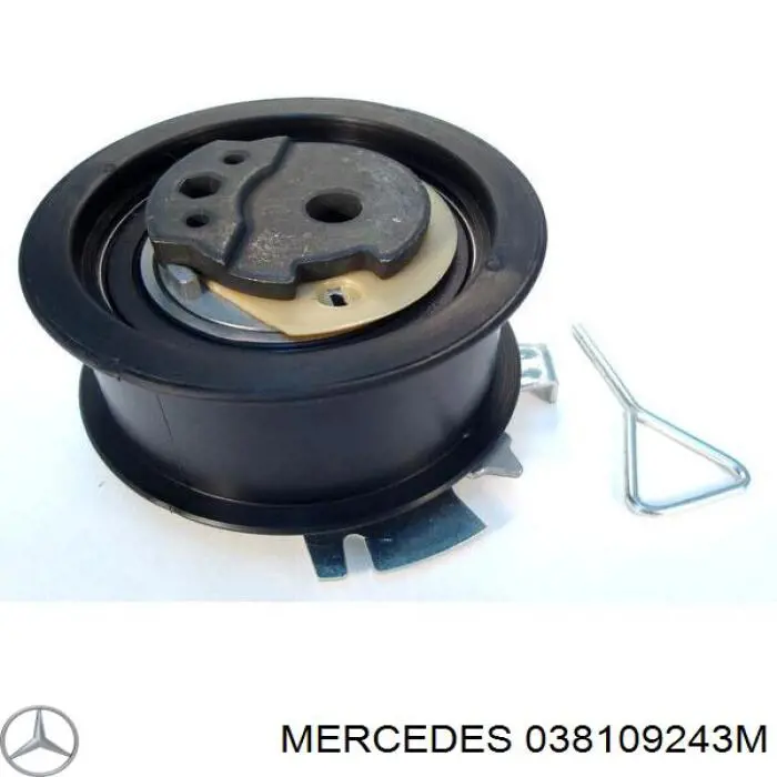 038109243M Mercedes rodillo, cadena de distribución