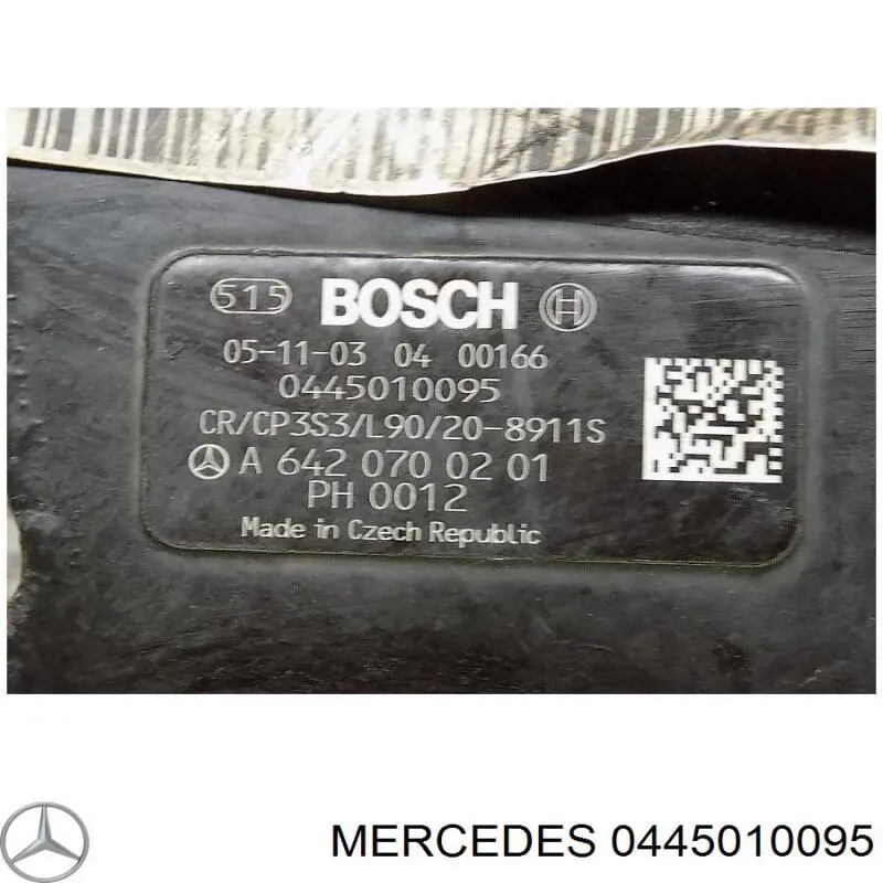 A642070020180 Mercedes bomba de alta presión