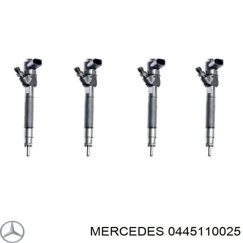 445110025 Mercedes Inyector de combustible
