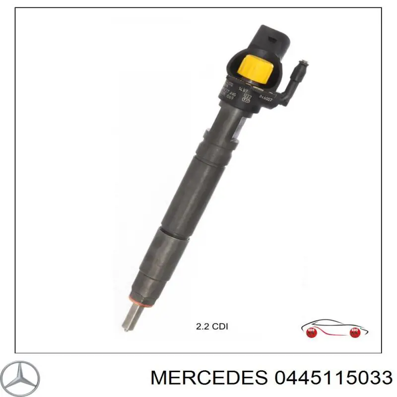 0445115033 VAG Inyector de combustible