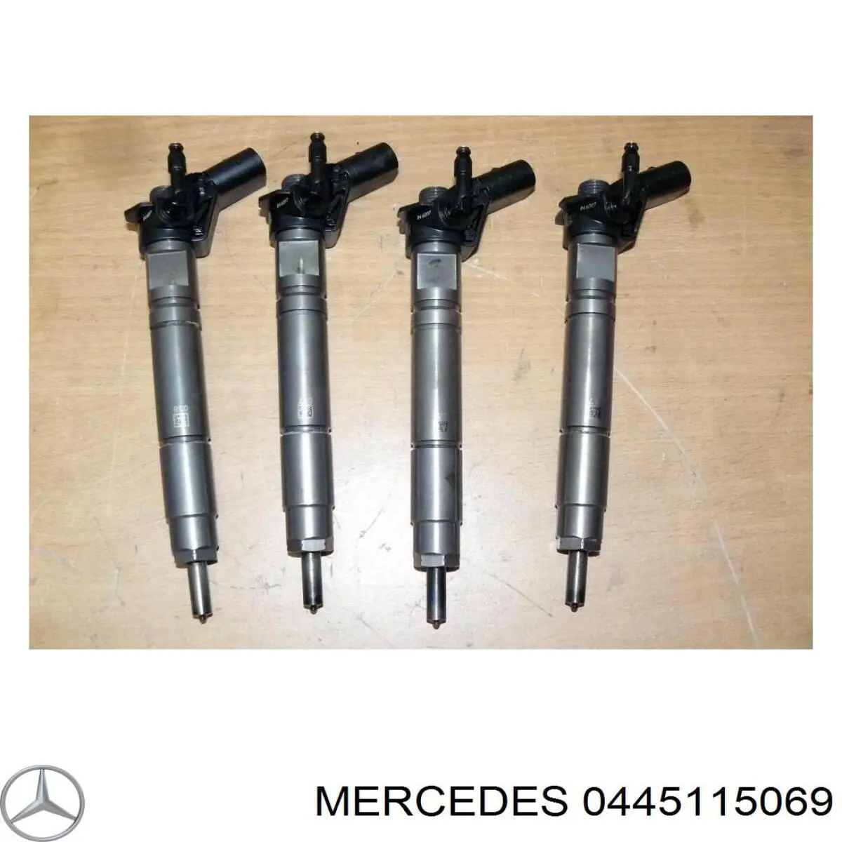 0986435356 Mercedes inyector de combustible