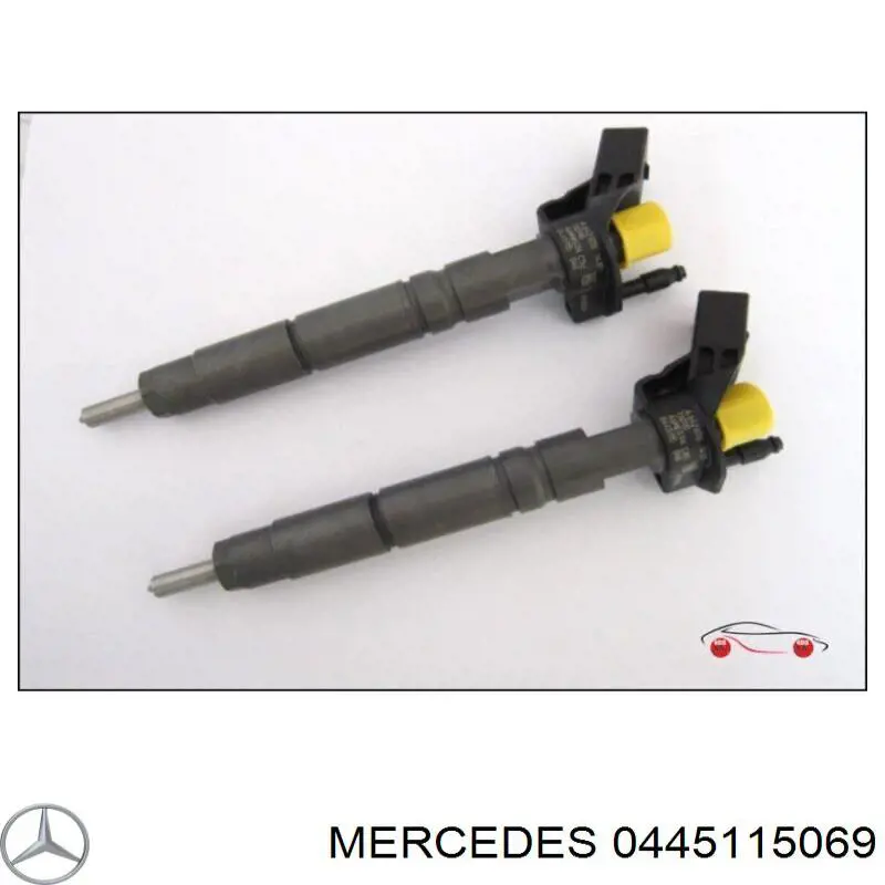 Inyectores Mercedes 0445115069 precio, desde 203,99 EUR