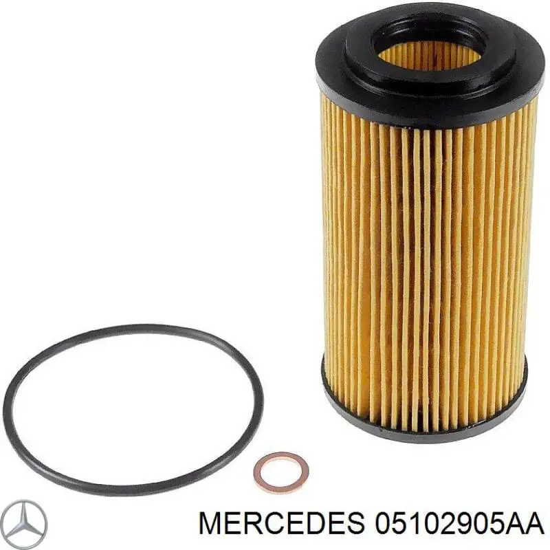 05102905AA Mercedes filtro de aceite