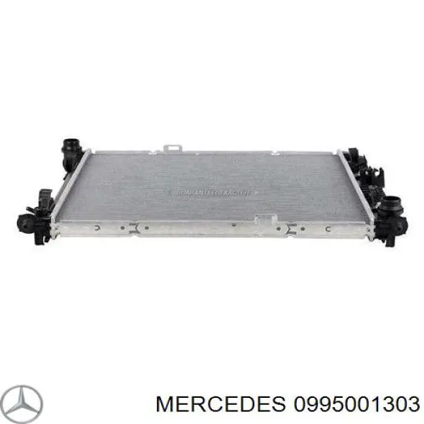 0995001303 Mercedes radiador refrigeración del motor