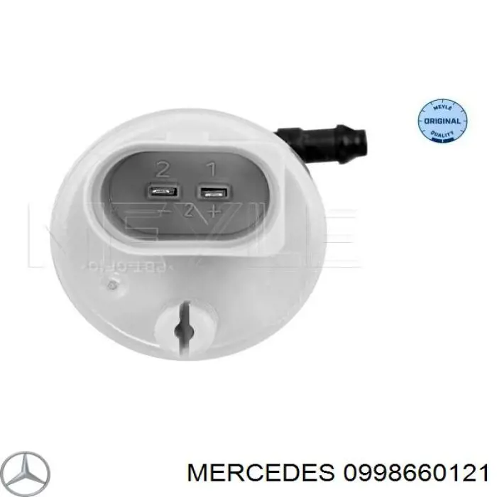 0998660121 Mercedes bomba de limpiaparabrisas delantera