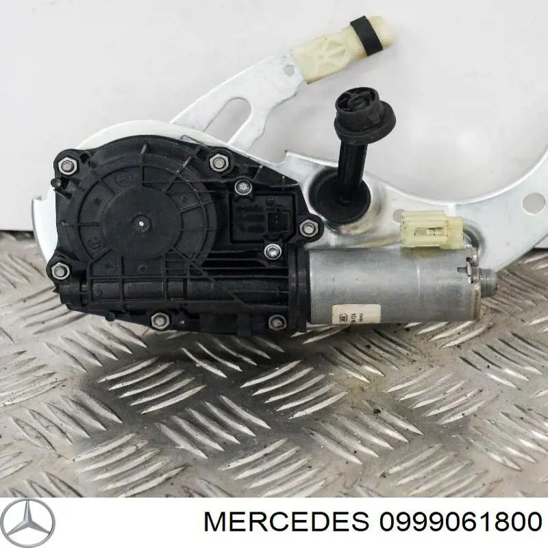 0999061800 Mercedes difusor de radiador, ventilador de refrigeración, condensador del aire acondicionado, completo con motor y rodete