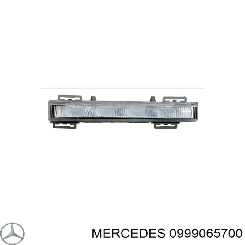 0999065700 Mercedes lampara luz de situación, inferior izquierda