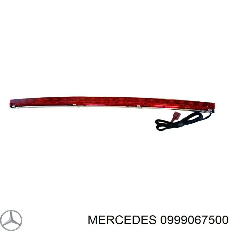 0999067500 Mercedes lampara de luz de freno adicional