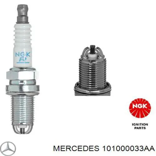 101000033AA Mercedes bujía