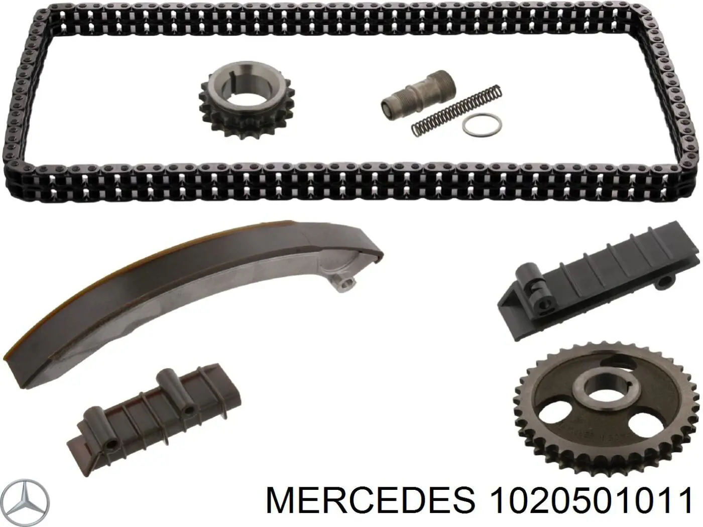 1020501011 Mercedes tensor, cadena de distribución