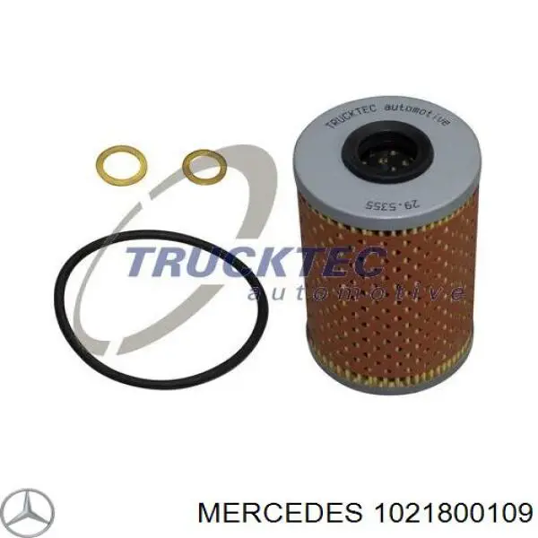 1021800109 Mercedes filtro de aceite