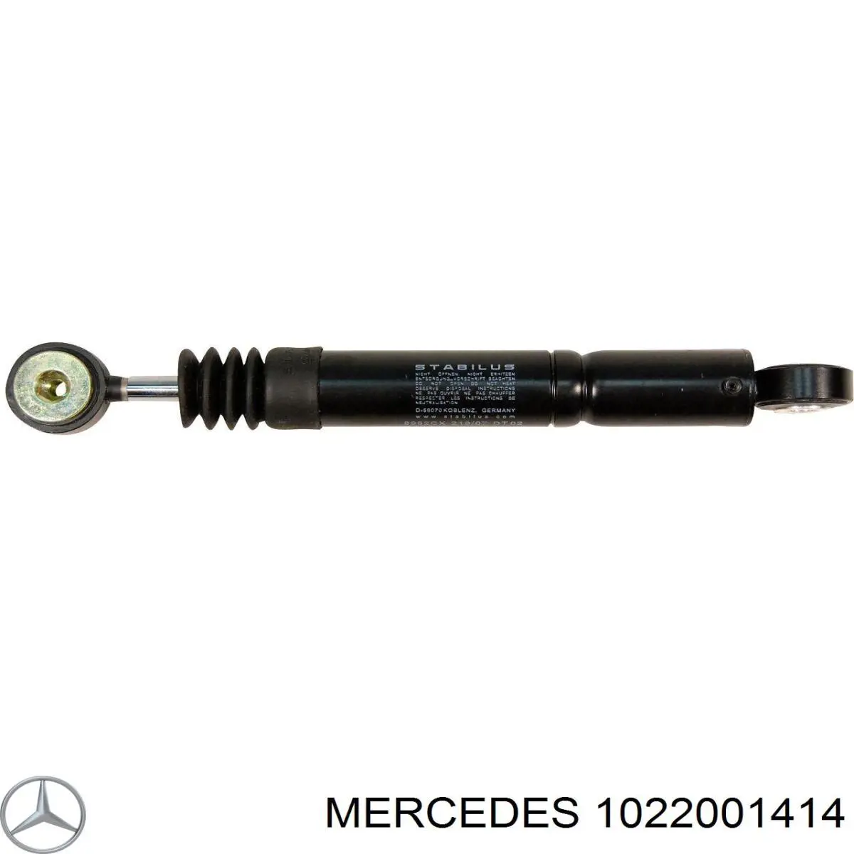 Comprar 1022001414 Mercedes Amortiguador del tensor de la correa de transmisión