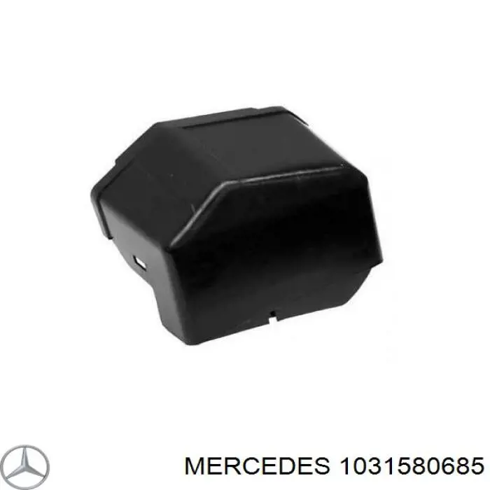 1031580685 Mercedes cubierta de motor decorativa